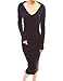PattyBoutik Women's Hoodie Cable Knit Sweater Dress