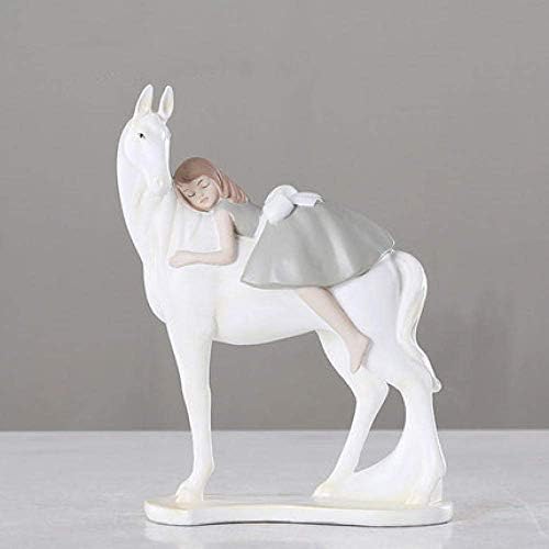 小物置き 小物デザイン かわいい 雑貨 ジュエリーアートクラフトガール装飾の女の子のハート馬のデスクトップのギフト 記念日贈り物