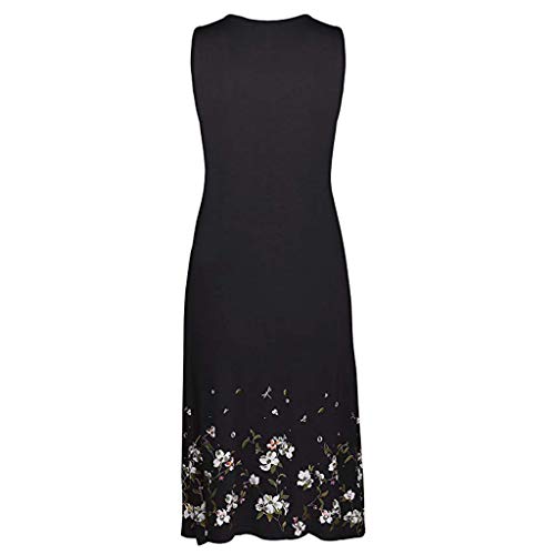 5 Caopixx+Casual+Pleated+Sleeveless+Dress