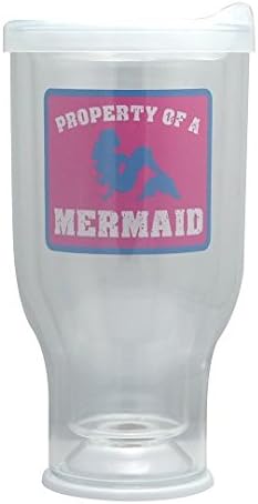 My Favorite Tumbler - Property of a Mermaid (Clear)