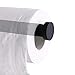 KES Vertical Toilet Paper Holder Bathroom Tissue Holder Paper Roll Dispenser SUS 304 Stainless Steel Rustproof Toilet Roll Holder Wall Mount Matt Black, A2075S12-BK