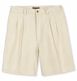 Harbor Bay Big & Tall Waist-Relaxer Pleated Twill Shorts
