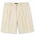 Harbor Bay Big & Tall Waist-Relaxer Pleated Twill Shorts