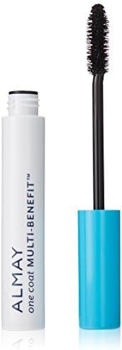 Almay One Coat Multi-Benefit Mascara, Blackest Black, 0.24 Fluid Ounce by Almay