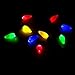 LED Christmas Light Necklace Light Up Party Favors Ugly Xmas Party - 3 Pack (3 Pack, One Size)