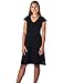 Alki'i V-Neck double fabric bodice with A-line Drape Silvia Dress