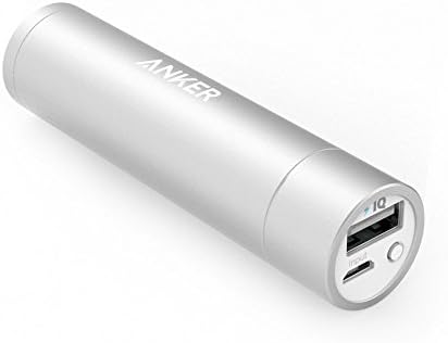 Custom Anker PowerCore+ Mini 3350mAh Power Bank Portable Charger (Silver) - 250 PCS - $17.49/EA - Promotional Product with Your Logo/Bulk / Wholesale