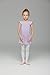 JEE.MDNMD.OO Girls' Flutter Sleeve Skirted Leotard