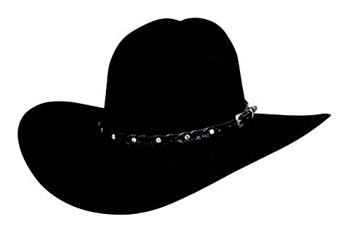 Montecarlo / Bullhide Hats - PISTOL PETE - 6X Premium Wool Western Cowboy Hat (7-1/4, Black)