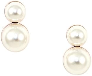 Flatback Pearl Earrings
