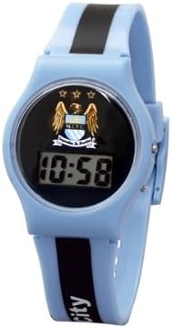 New Official Football Team Kids Digital Watch (Man City FC) Amazon.co
