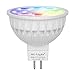 Mi-Light Dimmable MR16 4W Led Bulb RGB+CCT LED Spotlight Smart Home Led Light Bulb Lamp Need Controlled by Mi Light WiFi ibox/Remote