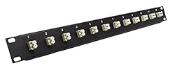Ultra Spec Cables 12 Port LC Fiber Patch Panel