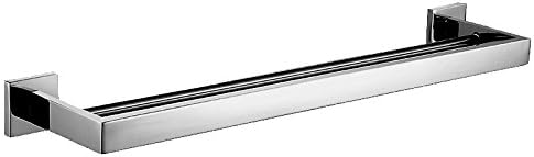 Yutu Q78 moderno cromo pulido/mate Negro Barra De Toalla ...