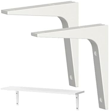 Ikea Shelf Brackets White by ikea ekby