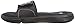 Under Armour Women's Ignite VII Slide, Black (001)/Metallic Silver, 8