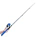 PLUSINNO Kids Fishing Pole,Telescopic Fishing Rod and Reel Combos with Spincast Fishing Reel and String with Fishing Line