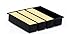 4 Cavity Oversized Black Silicone Pen Blank Resin Casting Mold