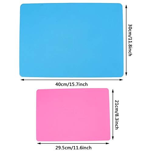 image for LOCOLO 6Pcs Resin Silicone Sheets for Crafts Jewelry Casting Molds Mat