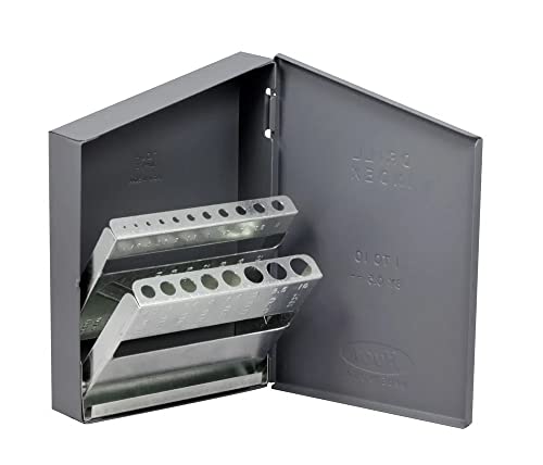 Drill America Drill Bit Index/Case, 1mm - 10mm by