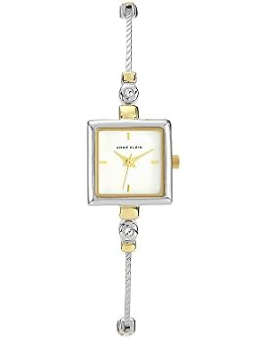 Two-Tone Illusion Dress Watch