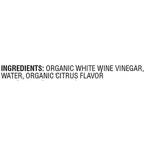 HOLLAND HOUSE ORGANICS CITRUS FLAVORED WHITE WINE VINEGAR, 12.7 OUNCE