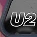 U2 White Sticker Decal ROCK BAND Wall Laptop Notebook Die-cut White Sticker Decal