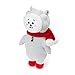 LINE FRIENDS BT21 Official Merchandise RJ Character Winter Standing Plush Toy Doll 16 inches