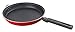 Kitch & Caboodle - Non-Stick Aluminum Double Frying Pan - 2 Detachable Pans for Flipping and Tossing Pancakes, Eggs, Omelettes, Frittatas, Stir Fry - Latches Shut, Works with Induction Stoves