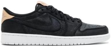 jordan 1 low black vachetta