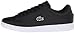 Lacoste Men's Carnaby Evo Lcr Casual Shoe Fashion Sneaker, black, 9.5 M US