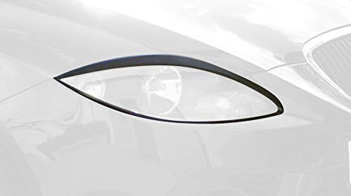 Motordrome Head Light Spoilers compatible with Seat Leon/Altea/Toledo 2005-2009 (ABS)