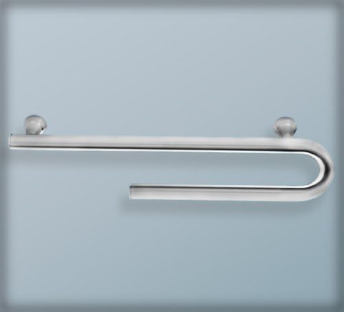 Safety Assist Multi-Function Bathroom Home Care Stainless Steel Grab Bar with Satin Nickel Towel Bar