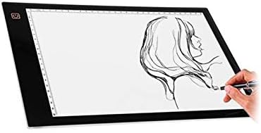 Vvciic A4 Terzo Ingranaggio Che Oscura Dc Led Pittura Bordo Di Scrittura Tablet Art Stencil Disegno Display Luminoso Tavolo Da Box Drawing Tablet Thin Amazon It Elettronica