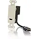 C2G 41042 HDMI Pass Through Decorative Wall Plate, Aluminum