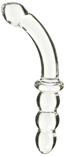 Fresh Dildo, Borosilicate Glass, G-spot, Clear