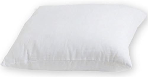 Baby Infant Toddler Pillow "Nana" White 100% Organic Cotton Cover 13'' x 18'' (35x45 cm), sewed in Greece