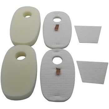 2 Pack Artraise Shark HV320 Foam and Felt Filter Kit Fits Rocket HV319Q, HV320, HV320W, HV321, HV322, Compare to Parts #1080FTV320 & 1084FTV320