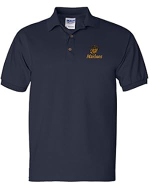 US Marines Custom Personalized Embroidery Embroidered Golf Polo Shirt