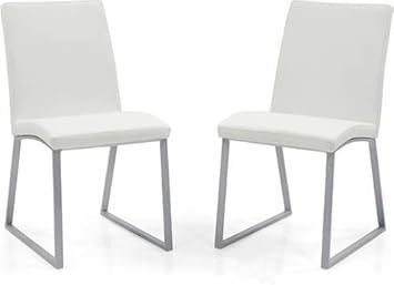 Urban Ladder Delphine Dining Chairs, Set of 2 (White)