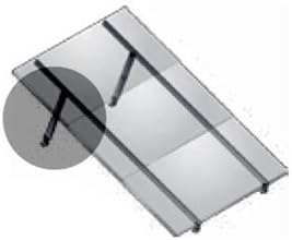 Unirac SolarMount 307120M Adjustable Tilt Single Leg Kit 26-44"