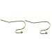 100 Pairs Gold Earwires Ball Dot French Earring Hooks/Dangle Earring Findings Jewelry Making DIY (EH-1006-D1)