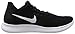 NIKE Women's Free Rn Flyknit 2017 Black/White Black Running Shoe 8.5 Women US