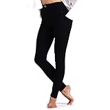 June Julien Women's Basic Jeans Jeggings Stretch Denim Skinny Pants Black M