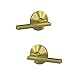 SCHLAGE Custom FC21 LAT 608 KIN Latitude Lever with Kinsler Trim Hall-Closet and Bed-Bath Lock, Satin Brass