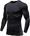 ATHLIO Men's Thermal Long Sleeve Compression Shirts, Winter Gear Sports Base Layer Top, Athletic Running T-Shirt