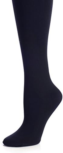 The Right Fit Girls Comfort Back to School Uniform Cotton Knee High Socks- Solid, Size 8-9½, Black, 6 Pk