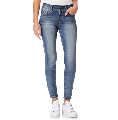 WallFlower Women's Ultra Skinny Mid-Rise Insta Soft Juniors Jeans (Standard and…