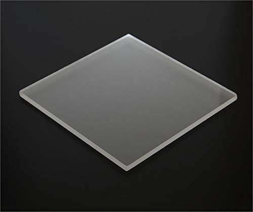 Photo 1 of 1/4" (6mm) Frosted Matte 12"x24" Cast Acrylic Plexiglass Sheet 0.220 Thick AZM