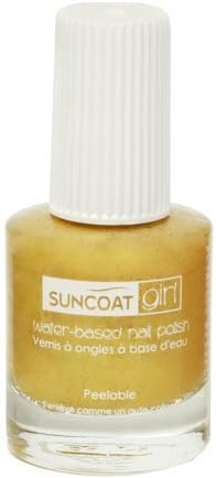 SUNCOAT PRODUCTS INC. Water-Based Peelable Nail Polish for Kids Sunflower